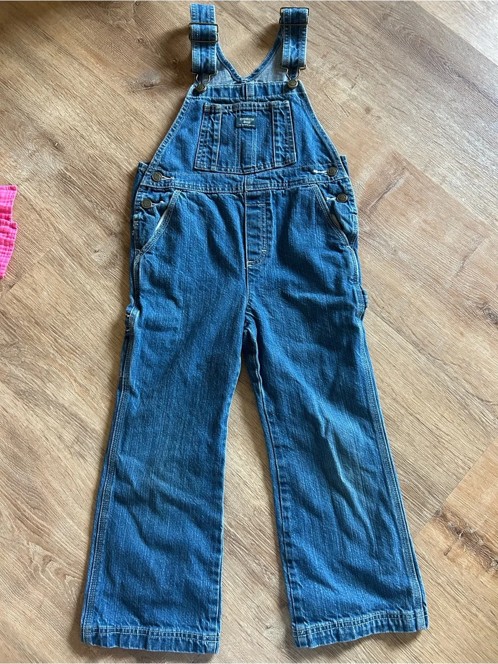 OshKosh B'gosh Classic Blue Denim Kids Overalls
